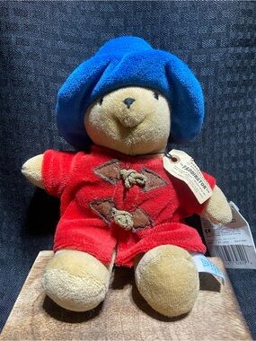 Vintage My First Paddington Bear in Blue Hat and Red Coat
